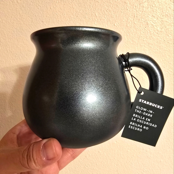 NWT Starbucks 2025 Halloween LATAM Release Glow-in-the-Dark Cauldron Mug